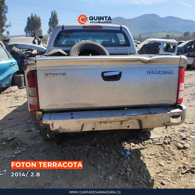 FOTON TERRACOTA AÑO 2014 CC2.8