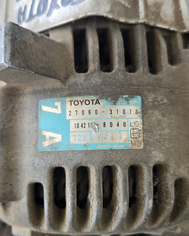Alternador Toyota Corolla ZNR