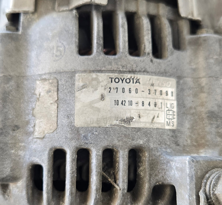Alternador Toyota Corolla 1ZR 1.8cc