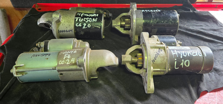 Motor de Partida Hyundai Tucson/Accent/Santa Fe/i10