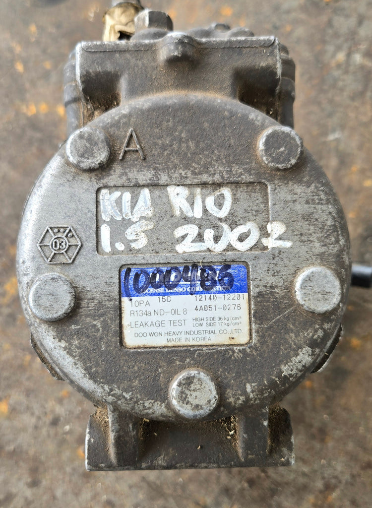 Compresor de Aire Acondicionado Kia Rio 1.5cc 2002