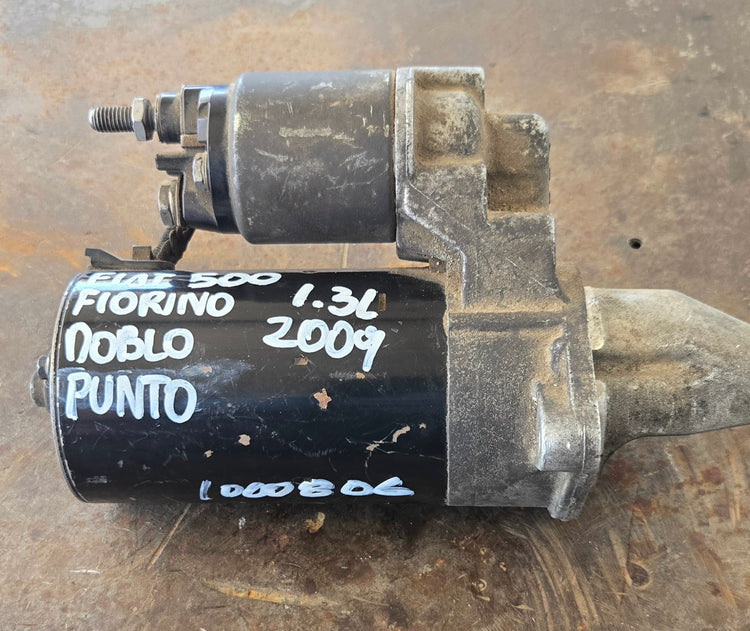 Motor de Partida Fiat 500/Fiorino/Doblo/Punto 1.3cc 2009