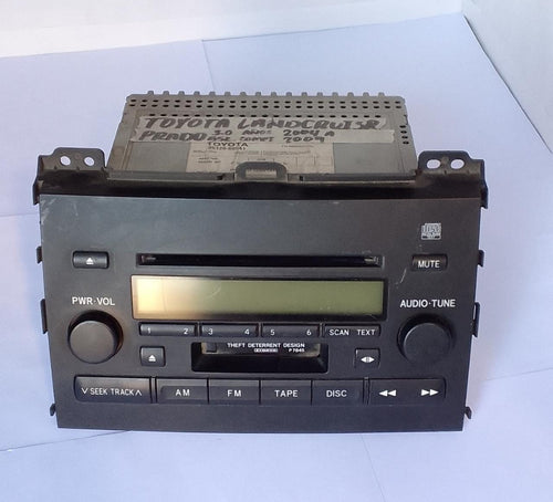 Radio Original Toyota Land Cruiser Años 2004 - 2009