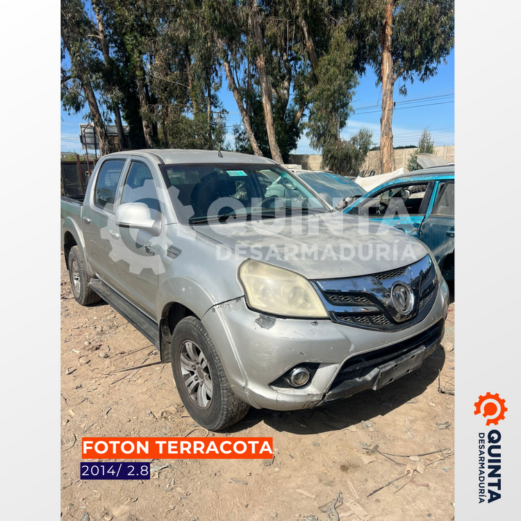 FOTON TERRACOTA AÑO 2014 CC2.8