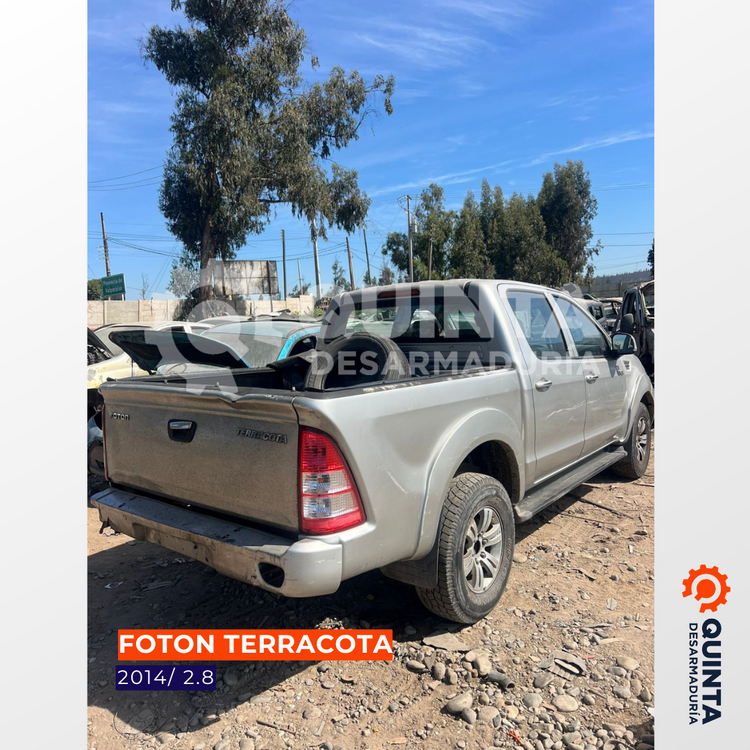 FOTON TERRACOTA AÑO 2014 CC2.8