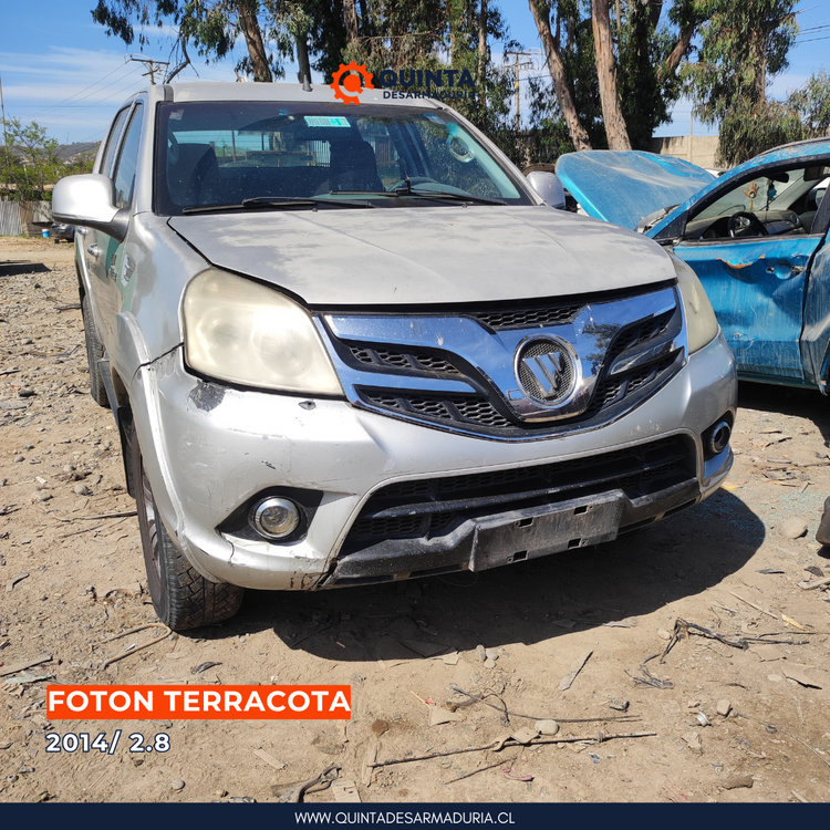 FOTON TERRACOTA AÑO 2014 CC2.8