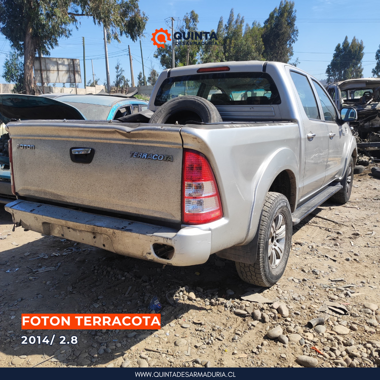 FOTON TERRACOTA AÑO 2014 CC2.8