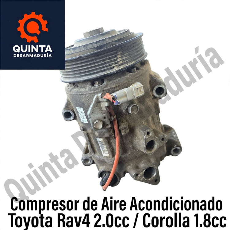 Compresor de Aire Acondicionado Toyota Rav4 2.0cc/Corolla 1.8cc