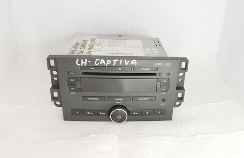 Radio Manual Chevrolet Captiva Años 2007 - 2011