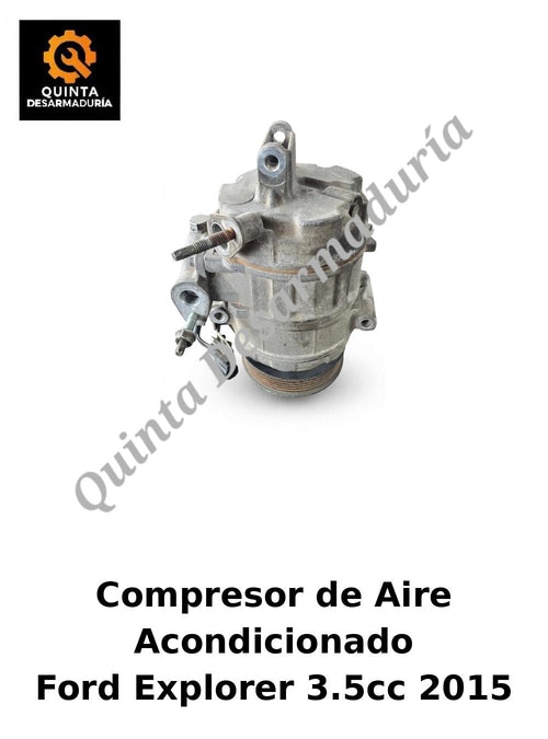 Compresor Aire Acondicionado Ford Explorer 3.5cc 2015