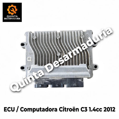 Computadora-Ecu Citroen C3 1.4cc 2012