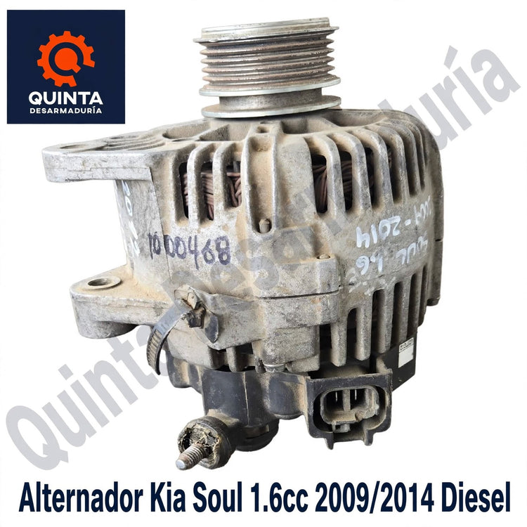 Alternador Kia Soul 1.6cc 2009/2014 Diésel