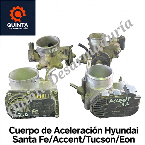 Cuerpo de Aceleración Hyundai Santa Fe/Accent/Tucson/Eon