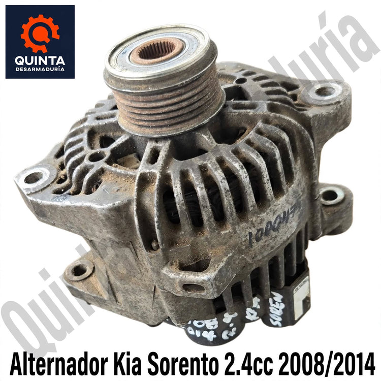 Alternador Kia Sorento 2.4cc 2008/2014