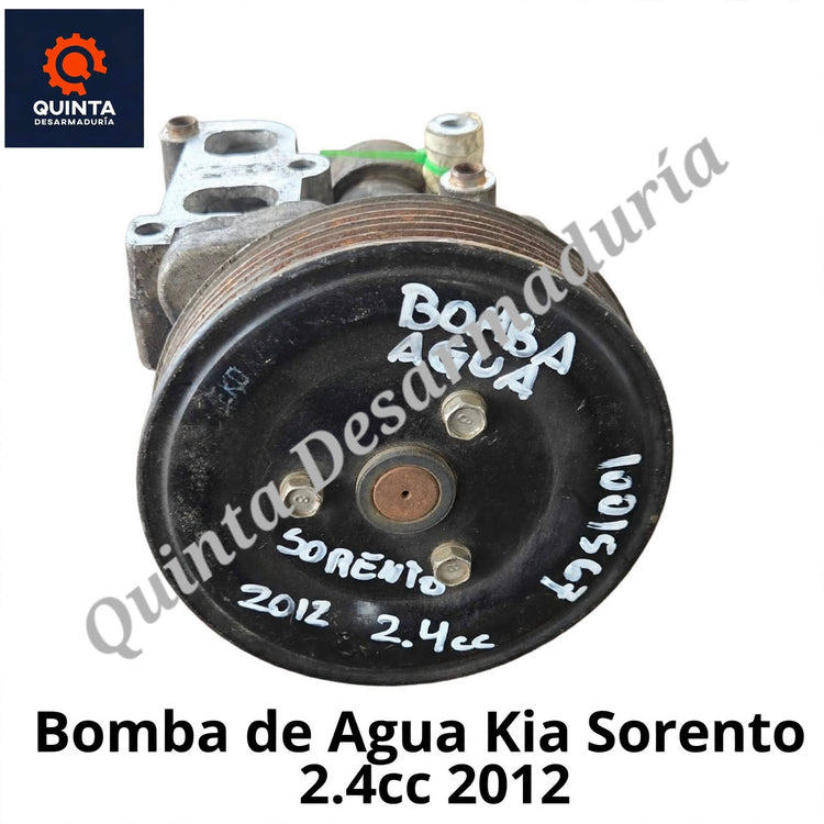 Bomba de Agua Kia Sorento 2.4cc 2012