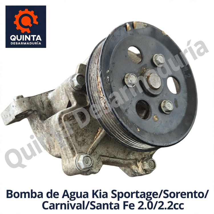 Bomba de Agua Kia Sportage/Sorento/Carnival/Santa Fe 2.0/2.2cc