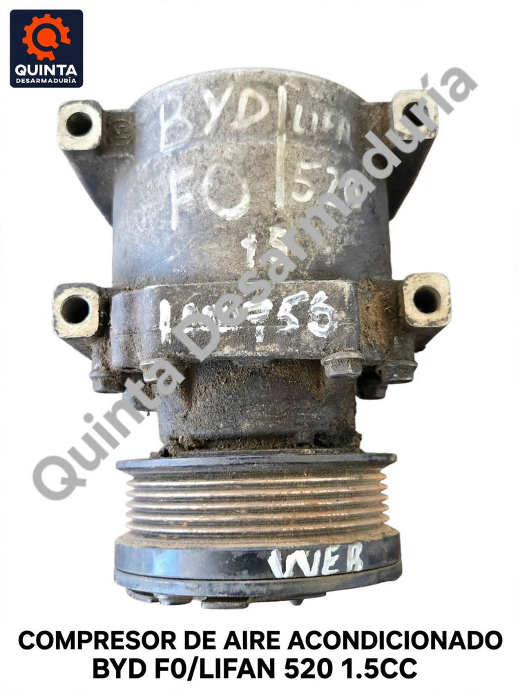 Compresor de Aire acondicionado BYD F0/Lifan 520 1.5cc