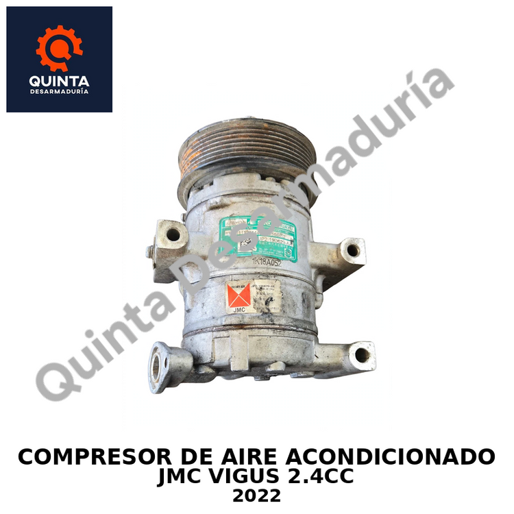 Compresor de Aire Acondicionado JMC Vigus 2.4cc 2022