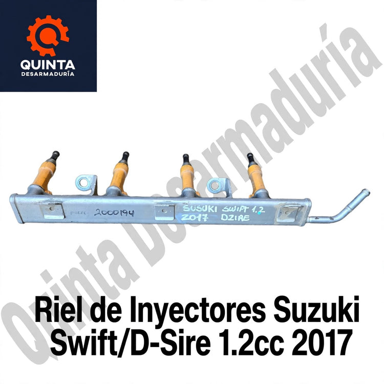 Riel de Inyectores Bencinero Suzuki Swift/D-Sire 1.2cc 2017