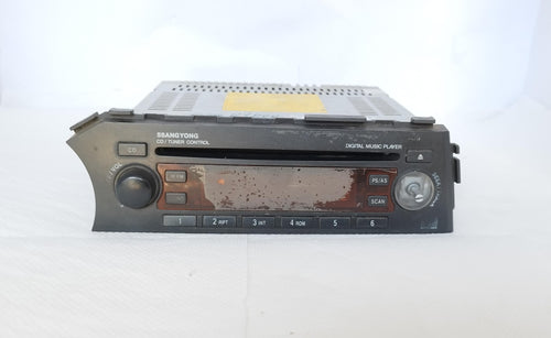 Radio Music Player Tuner AM FM Ssangyong Actyon - Kyron Años 2005 - 2011