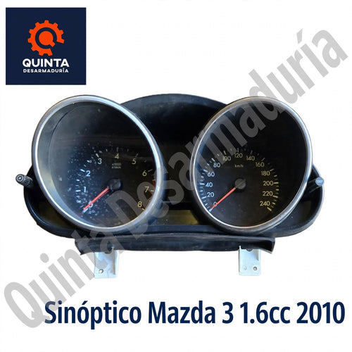 Sinóptico Mazda 3 1.6cc 2010