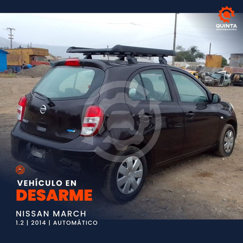 Nissan march 1.2 2014 automático