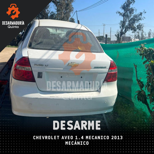 Chevrolet Aveo 1.4 2013 mecánico
